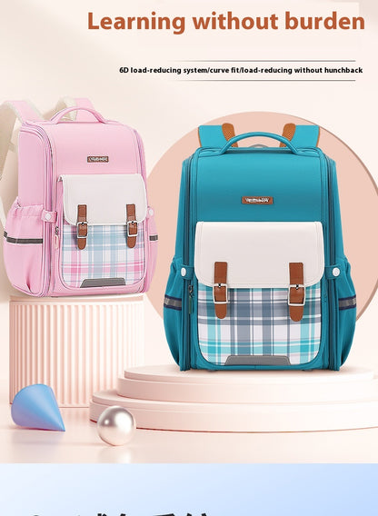 Student Schoolbag Lightweight And Large Capacity Backpack