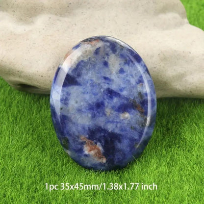 Quartz Massage Stone | Oval, Crystal Healing Decor