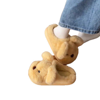 Cotton Dog Slippers | Yellow, Cute, Indoor & Outdoor