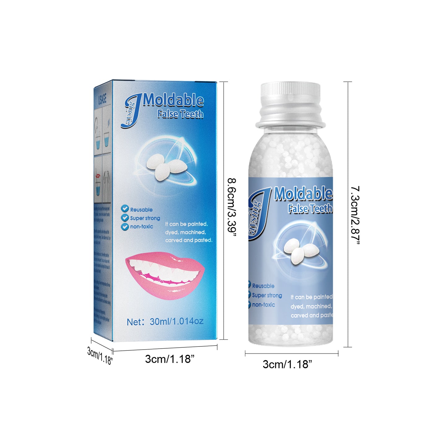 Moldable Dental Filling Adhesive | 30ml, Temporary Use