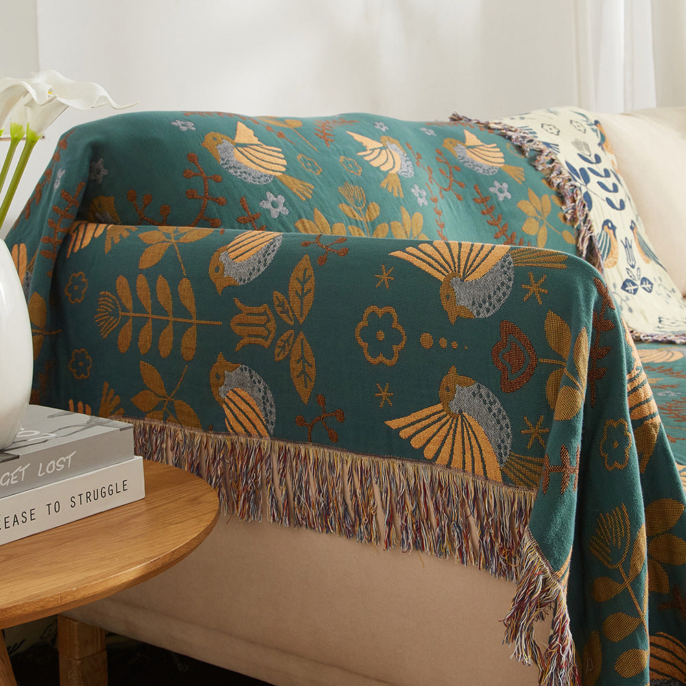 Cotton Blanket | Bohemian-style, Gauze, 150*200 cm