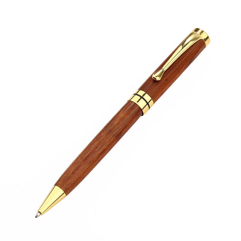 Apex Rosewood Rollerball Pen Metal Barrel 14cm