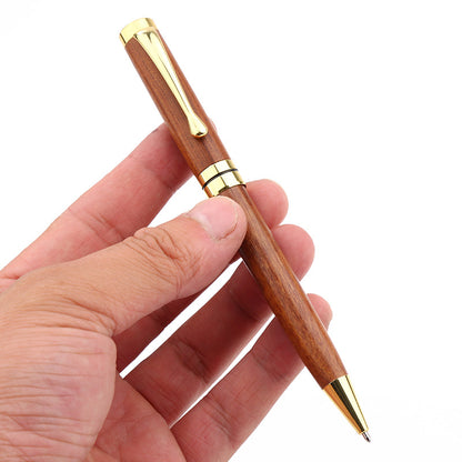 Apex Rosewood Rollerball Pen Metal Barrel 14cm