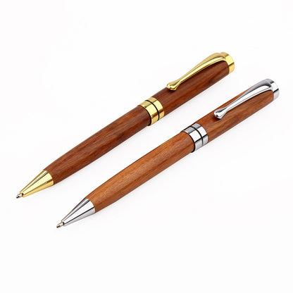Apex Rosewood Rollerball Pen Metal Barrel 14cm