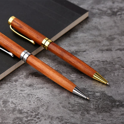 Apex Rosewood Rollerball Pen Metal Barrel 14cm