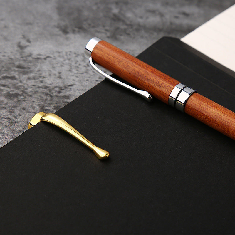 Apex Rosewood Rollerball Pen Metal Barrel 14cm