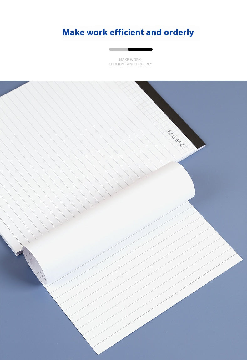 AuroraNote A4 Meeting Minutes Tearable Notebook With Grid Pages