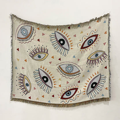 Cotton Blanket | Bohemian Tapestry, 130X150CM