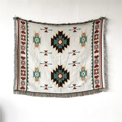 Cotton Blanket | Bohemian Tapestry, 130X150CM