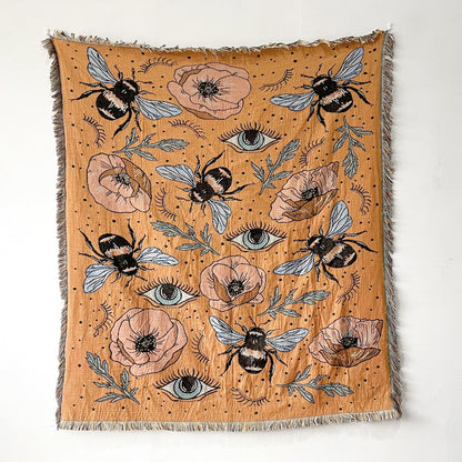 Cotton Blanket | Bohemian Tapestry, 130X150CM