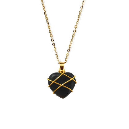 Crystal Love Necklace | Heart Shaped, 20mm