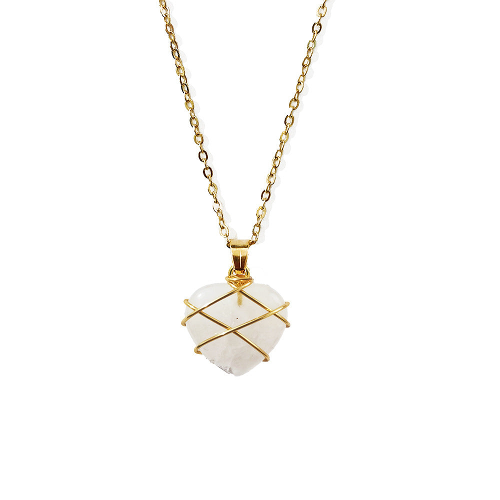 Crystal Love Necklace | Heart Shaped, 20mm
