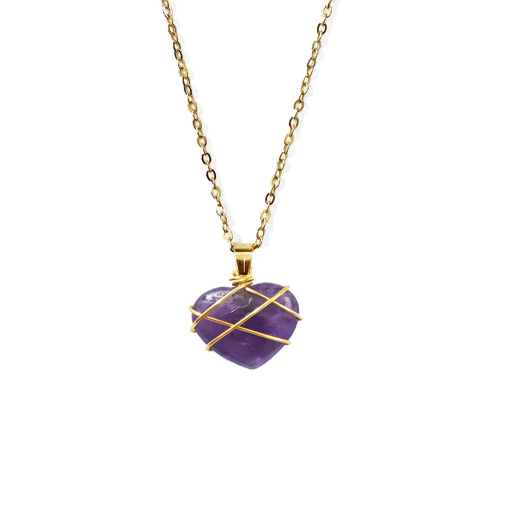 Crystal Love Necklace | Heart Shaped, 20mm