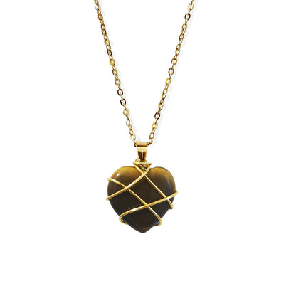 Crystal Love Necklace | Heart Shaped, 20mm
