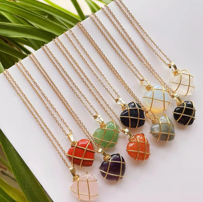 Crystal Love Necklace | Heart Shaped, 20mm