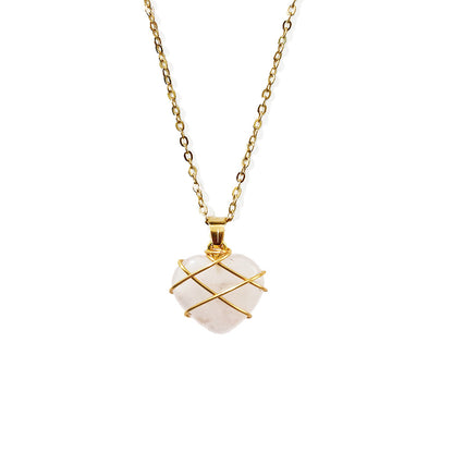 Crystal Love Necklace | Heart Shaped, 20mm