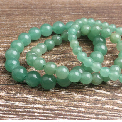 Natural Stone Bracelet | Green Aventurine, Unisex
