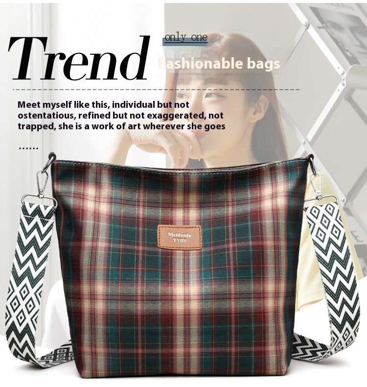 Nylon Messenger Bag | Blue, Pink, Purple, Green