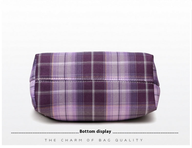 Nylon Messenger Bag | Blue, Pink, Purple, Green