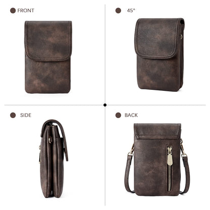PU Leather Messenger Bag | Versatile, Medium Soft