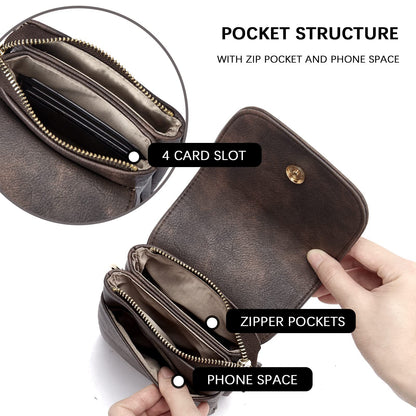 PU Leather Messenger Bag | Versatile, Medium Soft