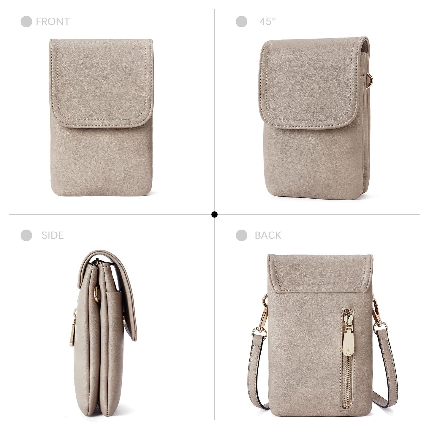 PU Leather Messenger Bag | Versatile, Medium Soft