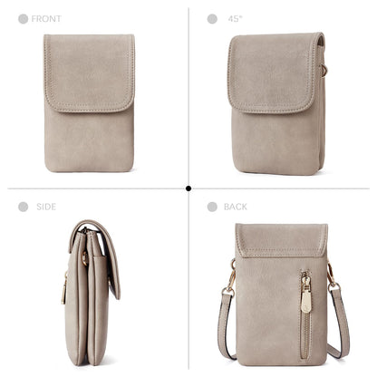 PU Leather Messenger Bag | Versatile, Medium Soft