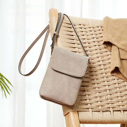 PU Leather Messenger Bag | Versatile, Medium Soft