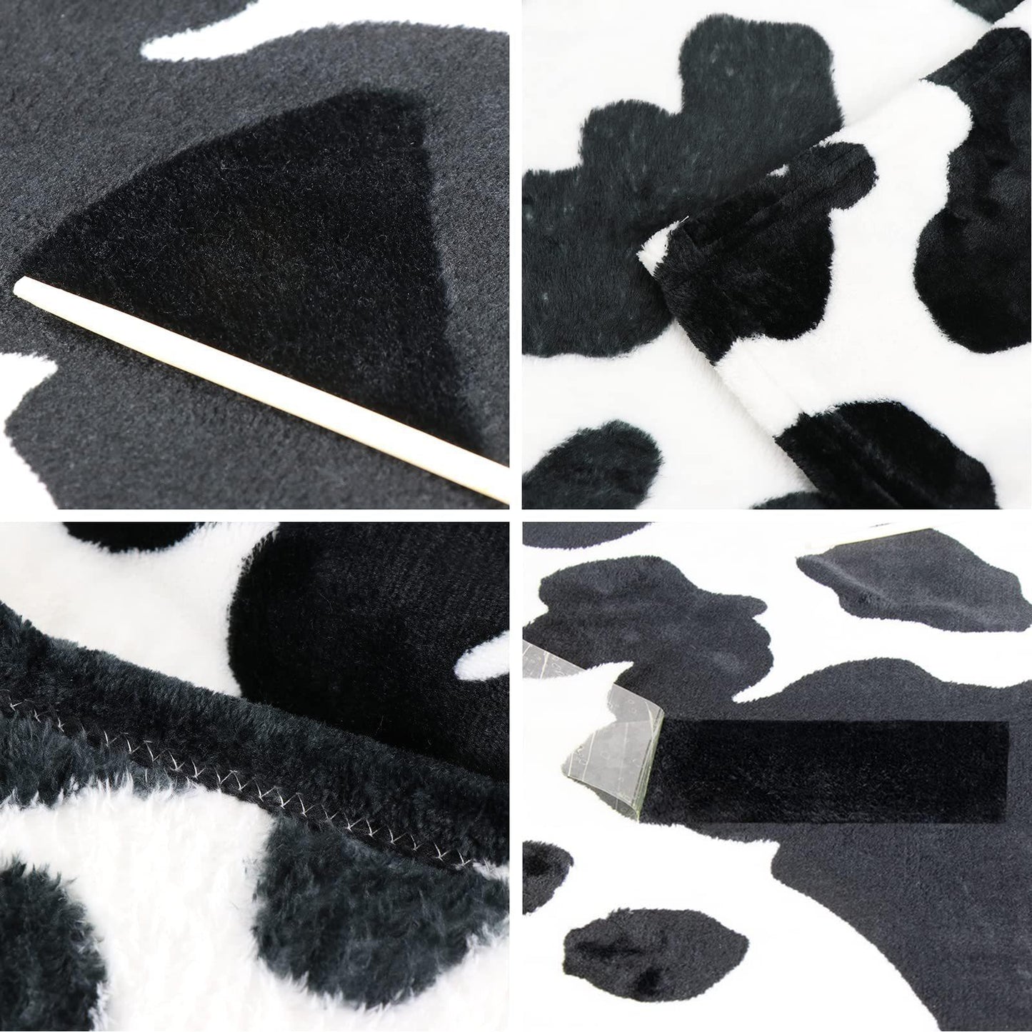 Flannel Blanket | Cow Print, Nordic Style