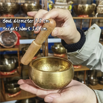 Copper Singing Bowl | Handmade Meditation Instrument
