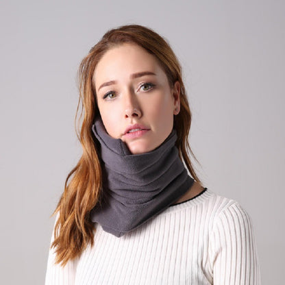Pure Cotton Travel Pillow | Soft Neck Support