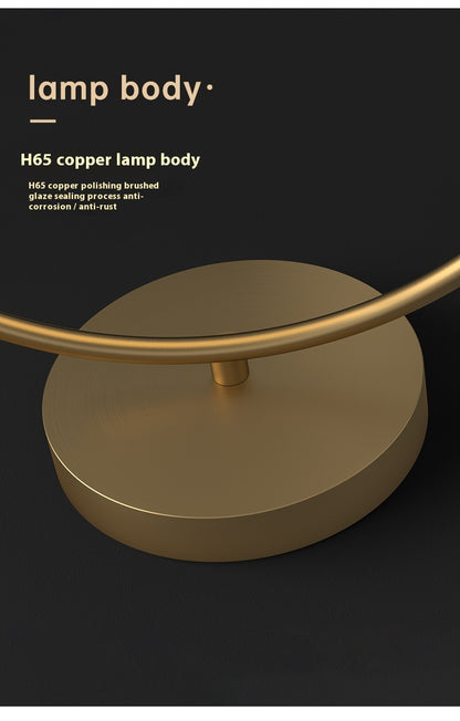 Copper Table Lamp | Light Luxury, 40cm
