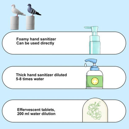 Auto Sensor Foam Dispenser | Pigeon-Shaped, Touchless