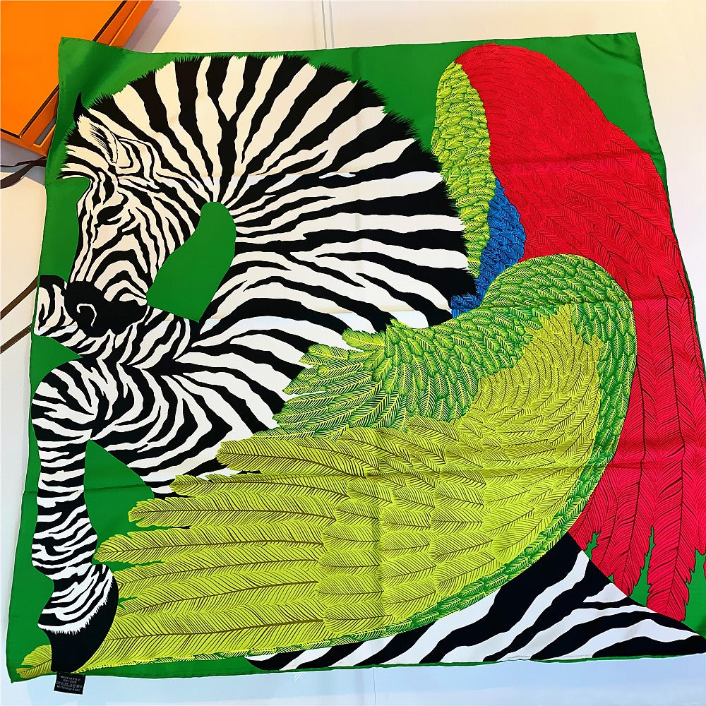 Pegasus Angel Wings Female Twill Square Scarf Headband Student Scarf