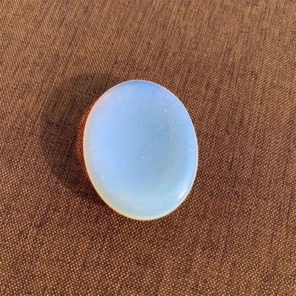 Quartz Massage Stone | Oval, Crystal Healing Decor