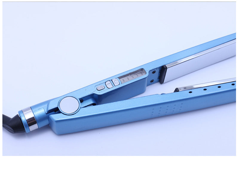 Titanium Alloy Hair Straightener | Blue, Portable
