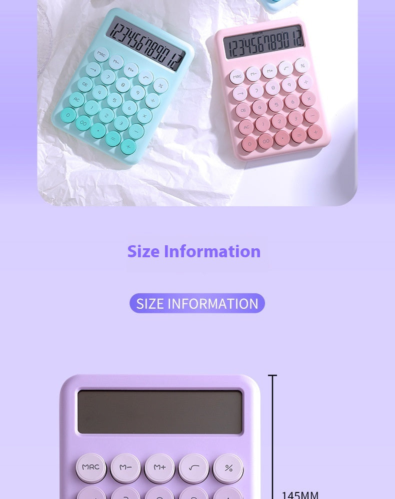 Gradient Color Desk Calculator