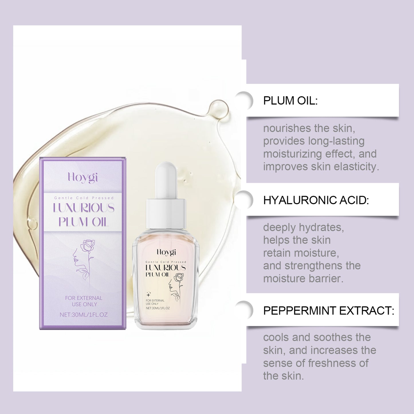 Moisturizing Essential Oil | Reduces Fine Lines
