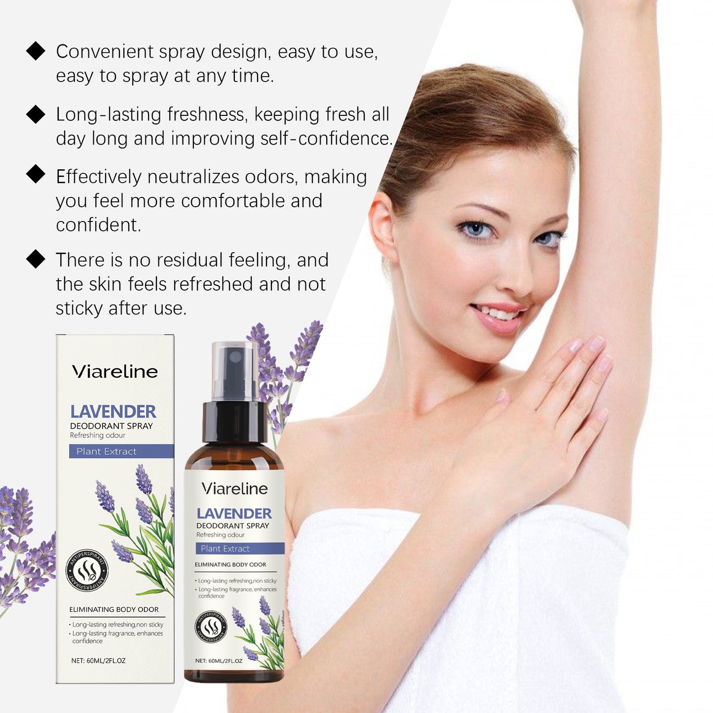 Lavender Refreshing Spray | Natural Deodorizer