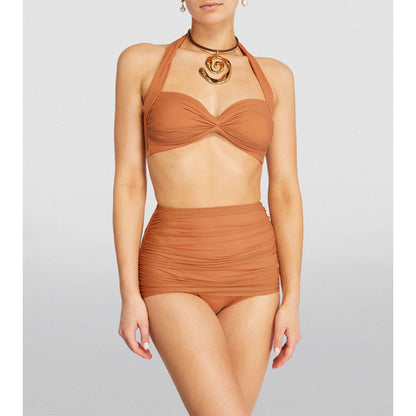 Polyester Beach Swimwear | High Waist, Women’s Bikini Set