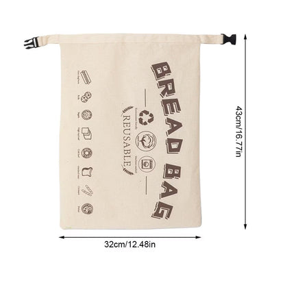 Beeswax Bread Bag | Reusable Cotton for Sourdough