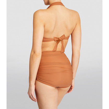 Polyester Beach Swimwear | High Waist, Women’s Bikini Set