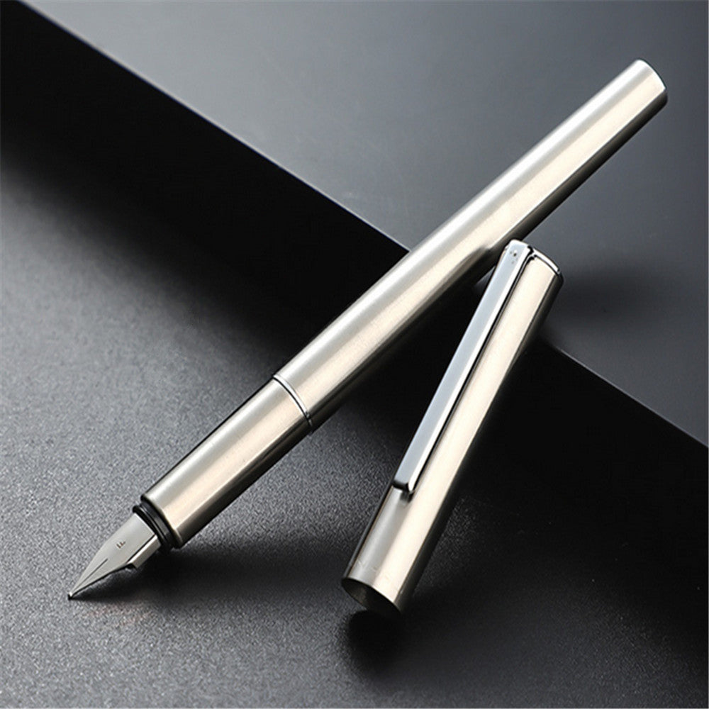 Metal Fountain Pen — EF or F Nib