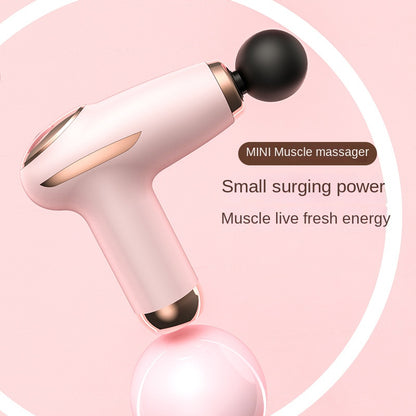Portable Muscle Massage Gun | Mini, Black, White, Pink