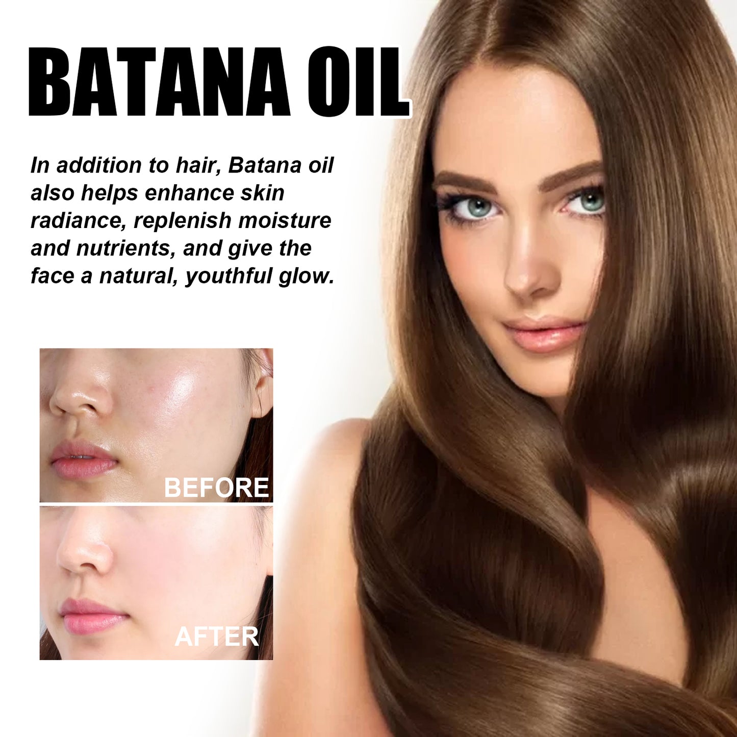 Batana Oil | Hair Smoothing, Nourishing Essential Oil
