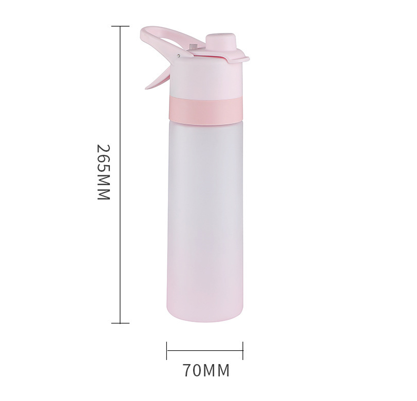 Plastic Spray Water Bottle | Large Capacity, White