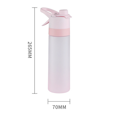 Plastic Spray Water Bottle | Large Capacity, White