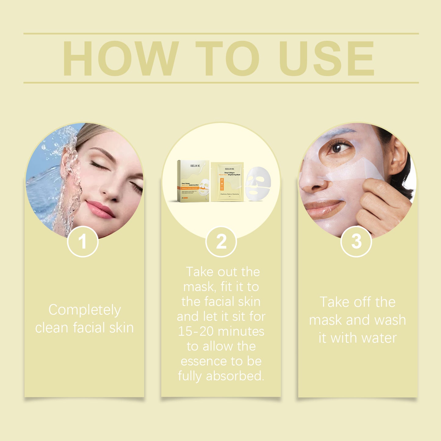 Niacin Vitamin C Whitening Mask | Hydrating Box Set