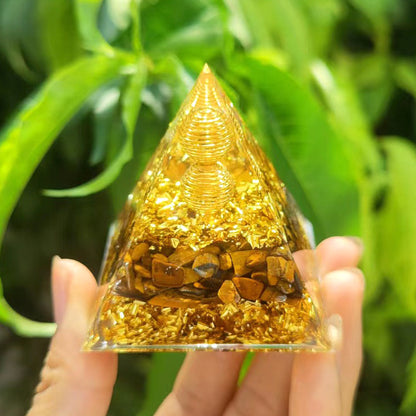 Synthetic Resin Pyramid | Handmade, 5CM to 10CM