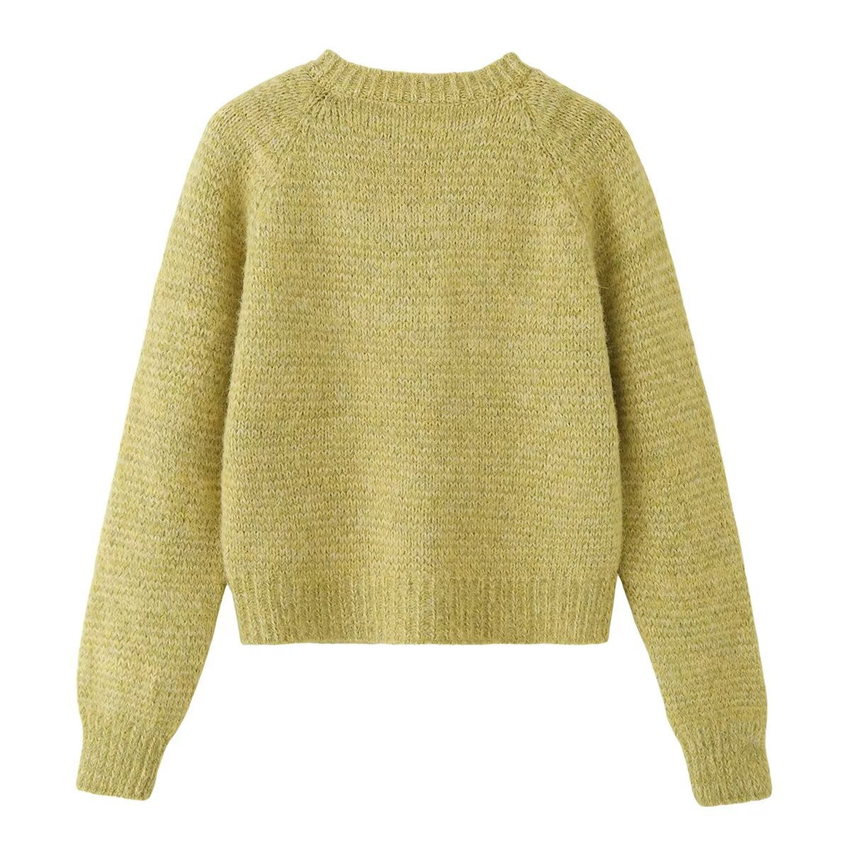 Loose sweater jacket